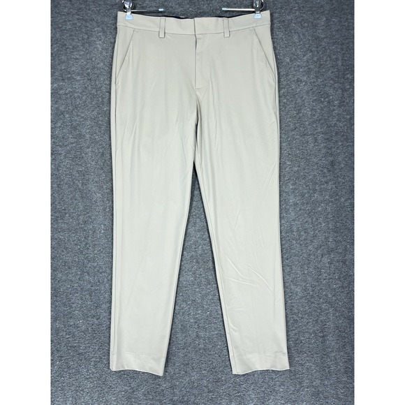 G/Fore Pants Mens 32x30 Beige Dune Everyday Straight Leg Stretch Golf